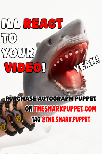 OFFICIAL SHARK PUPPET AND SHARK BABY SET