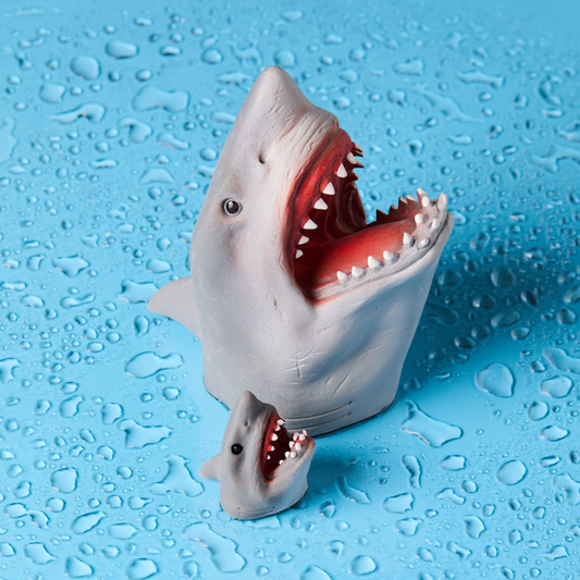 OFFICIAL SHARK PUPPET AND SHARK BABY SET