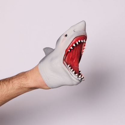 OFFICIAL SHARK PUPPET AND SHARK BABY SET